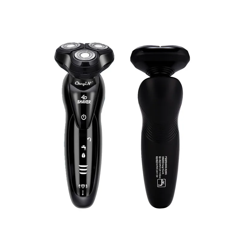 Электрическая бритва для мужчин 3D плавающие головки борода станок для бритья моющаяся USB перезаряжаемая Бритва Уход за лицом Беспроводная Машинка для стрижки 35