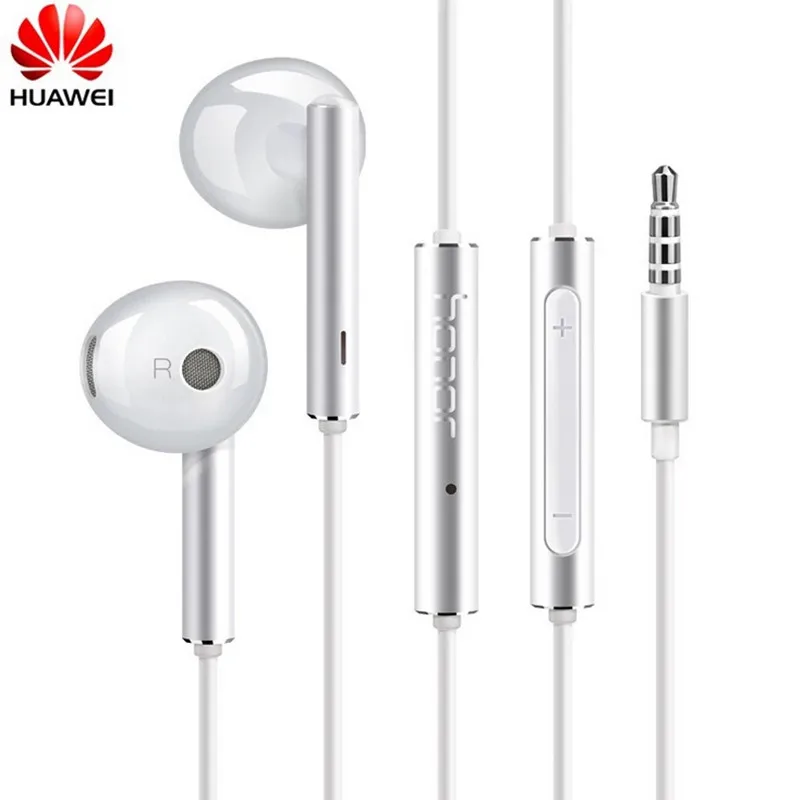 10 шт./лот оригинальный huawei AM116 3 5 мм наушники вкладыши с микрофоном для ПК Lite P7