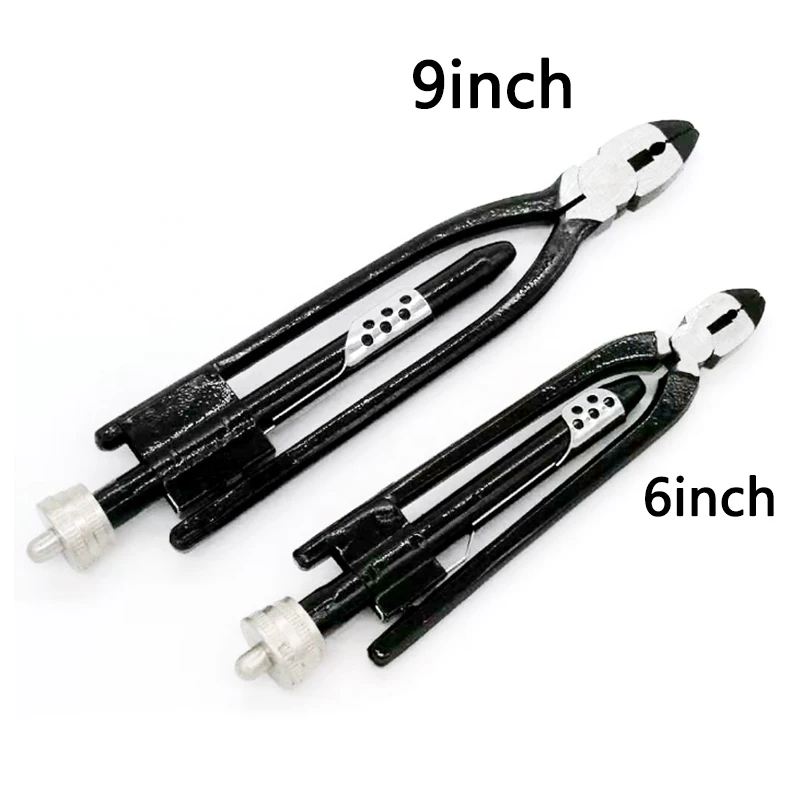 

6" 9" Aircraft Safety Wire Twisting Plier Lock Twist Twister With A Spring Return Heavy Duty Jaws