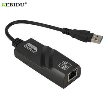 

Dropship Wired USB 3.0 To Gigabit Ethernet RJ45 LAN (10/100/1000) Mbps Network Adapter Ethernet Network Card For PC Wholesales