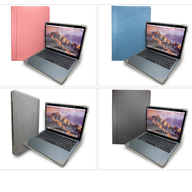 High Quality Sleeve For Laptop 12 13 15 inch Bag For Macbook Air Pro Retina 13 15 PU Laptop Case Cover for Xiaomi Air HP Dell (4)