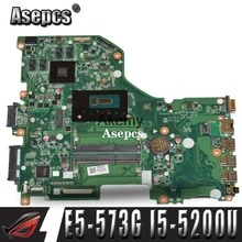E5-573G mainboard For Acer Aspire E5-573G E5-573 Motherboard I5-5200U GT940M -2GB DA0ZRTMB6D0 Test work 100% original