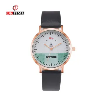 

OKTIME Hot Brand Quartz Watch New Arrival High Quality Women Men Dress Watch Elegant Ladies Dress Wristwatch Reloj Mujer Clocks