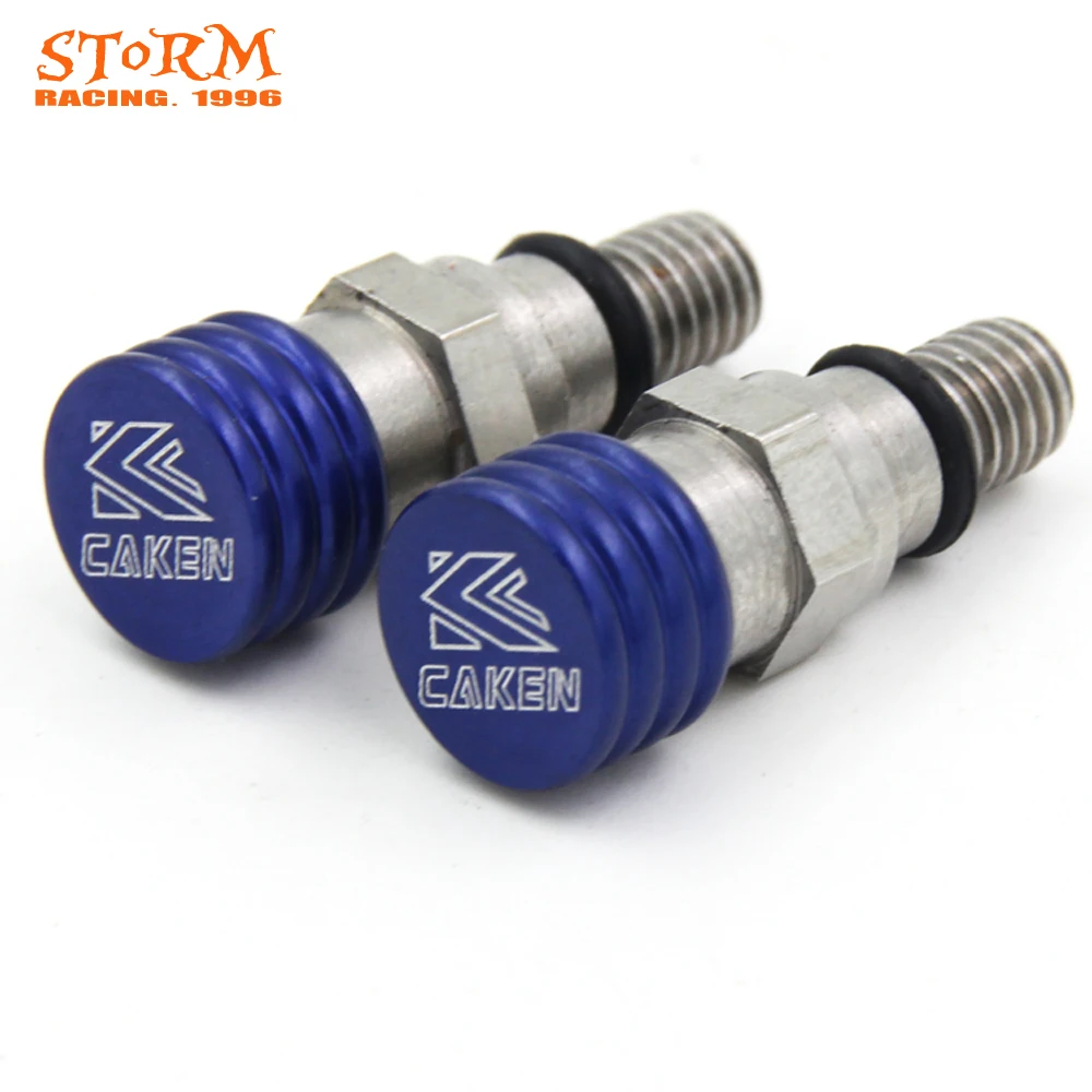 M5 * 0 8 мм Алюминиевый винт для воздушного клапана мотоцикла Yamaha YZ85 YZ125 YZ250 YZ250F YZF250