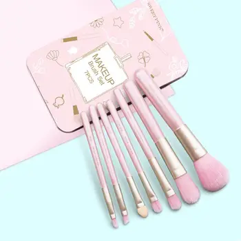 

BearPaw Premium Makeup Brush Set Soft Natural Horse Pony Synthetic Hair Portable Cosmetic Tool with Case