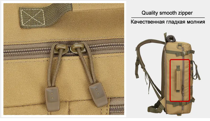 Нейлоновый 50л походный военный тактический рюкзак для альпинизма, Походов, Кемпинга, альпинизма, мужские спортивные сумки, 3D рюкзак