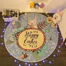 Baby Playmat Kids Rugs Carpet Children Cotton Puzzle Storage Bag Infant Crawling Blanket kids Toys Sundrie Pouch