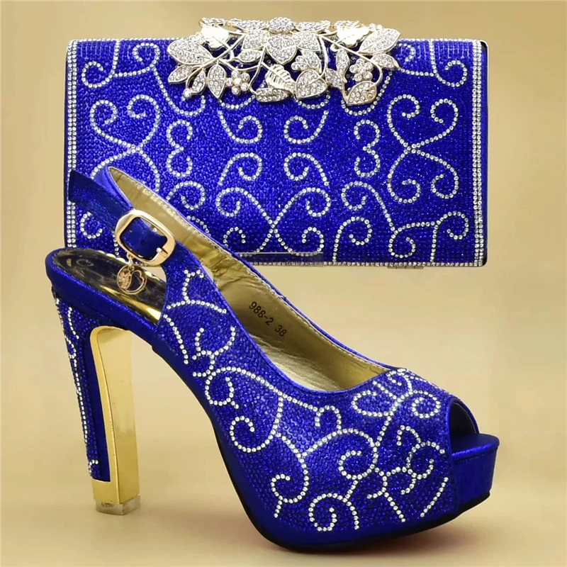 De Último Negro púrpura Juego Alto Bolsa Mujeres Bolso azul Italiano Boda Mujer 2019 África Y Tacón Diseño Tinto oro Fiesta Zapatos Las vino 8Sxwr8
