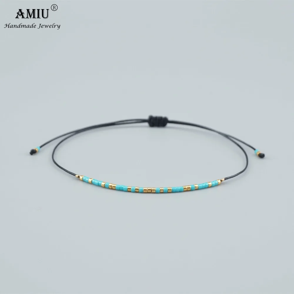 2020 AMIU бижутерия ручной работы бисер MIYUKI браслет из бисера Популярные Love Lucky