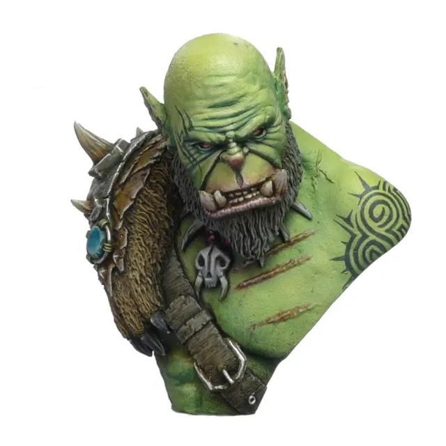 GK 1/10 ORC Commander Baldum Bust Garage Resin Figure