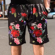 Прилив бренд большой Размеры для мужчин мужские шорты в повседневном стиле на лето Шорты плюс удобрения большого размера с модным принтом Шорты Размеры XL-6XL