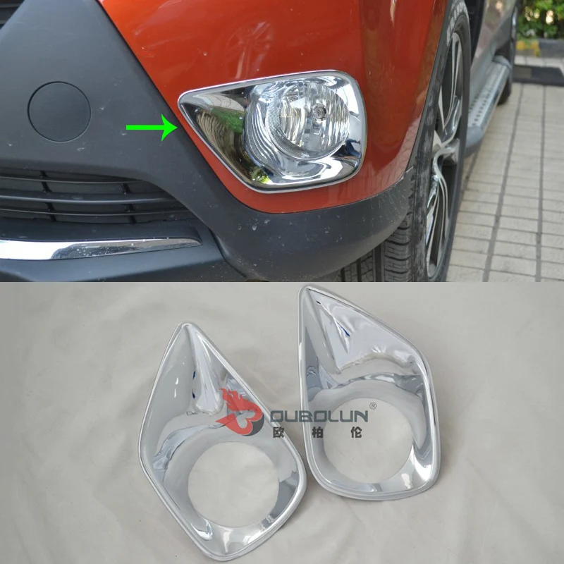 OUBOLUN ABS exterior car parts Car body kits front foglight cover For toyota 2014 RAV4 OUBOLUN ABS exterior car parts Car body kits front foglight cover For toyota 2014 RAV4
