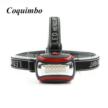 Mini COB Waterproof Plastic 600Lm LED Headlight outdoors Headlamp head light lamp Flashlight Torch Linternas For Hunting