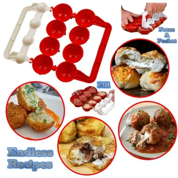 

1PCS hot sale Meatballs Mold Stuffed Fish Meat Balls Maker Homemade Mould DIY Kitchen Cooking Tools