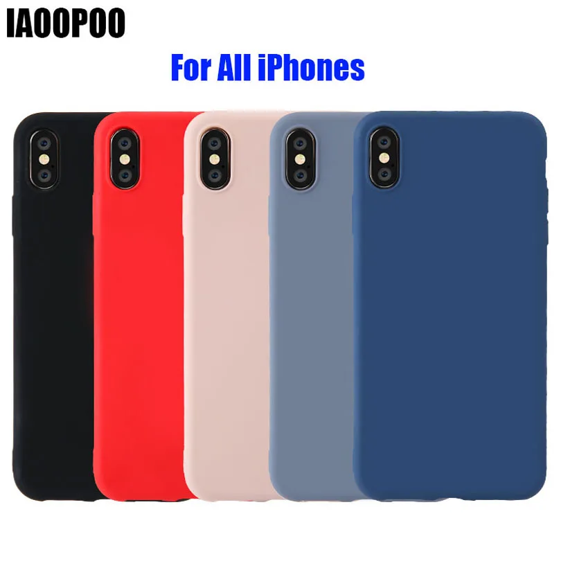 ТПУ чехол для iPhone X XS Max XR 6 6s 7 8 плюс жидкий силиконовый детская кожа задняя крышка