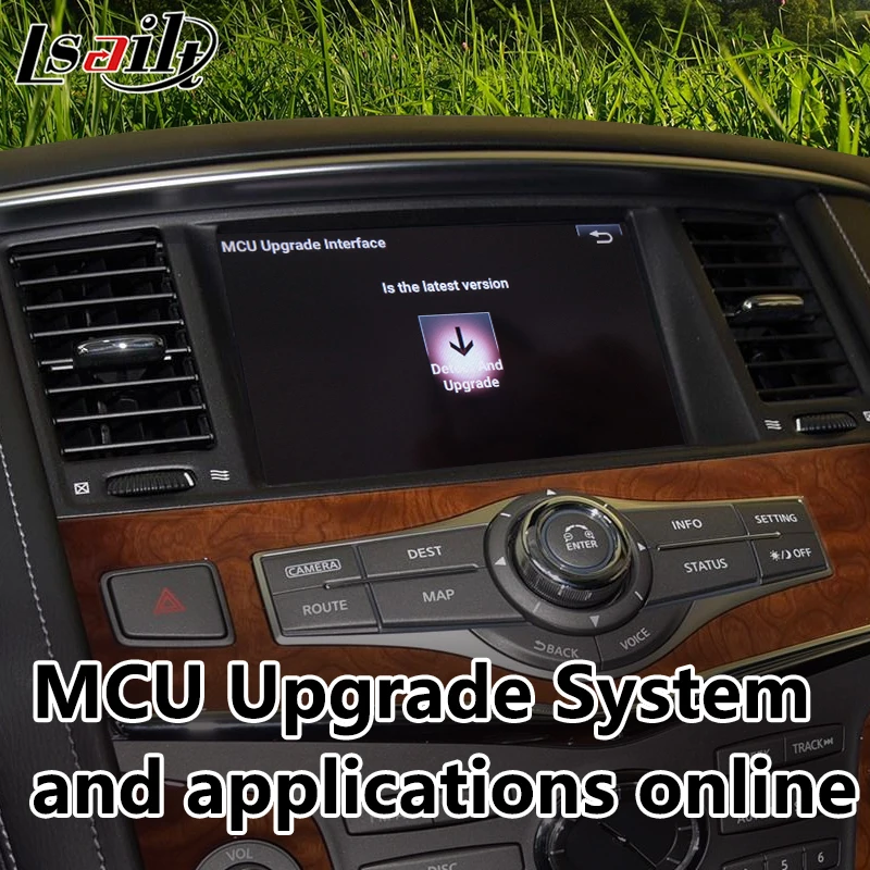 Plug & Play Android GPS caja de navegación para QX80 Infiniti interfaz Android compatible con carplay inalámbrico, control de perilla OEM por Lsailt Plug & Play Android GPS caja de navegación para QX80 Infiniti interfaz Android compatible con carplay inalámbrico, control de perilla OEM por Lsailt