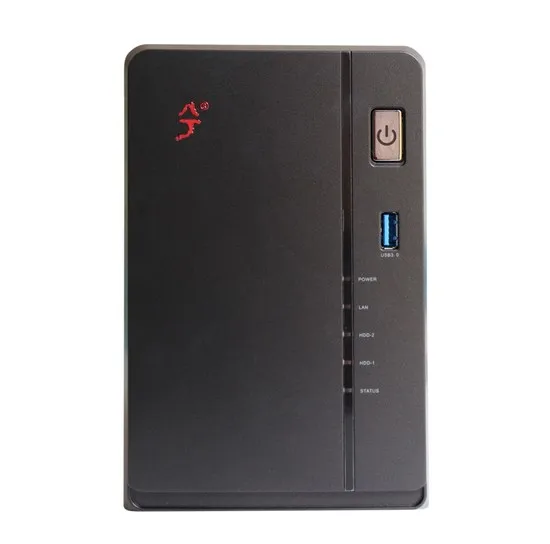 

NAS Seeker Disk Station TS5002D 2-bay diskless nas server nfs network storage cloud storage, 2 years warranty