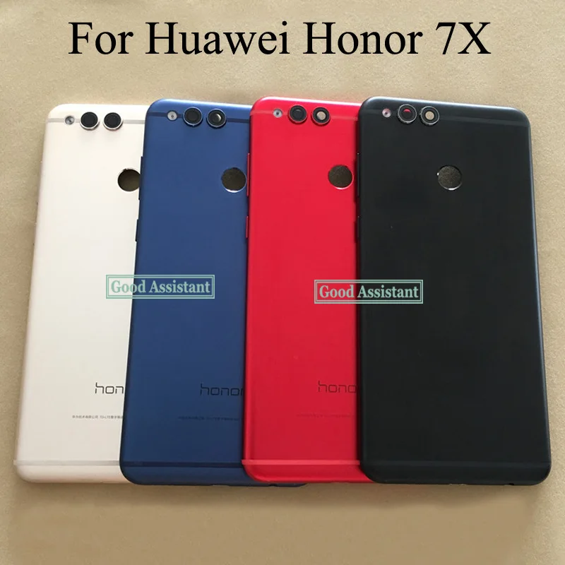 5,9" для huawei Honor 7X/для Changwan 7X лицевая пластина для ЖК-дисплея рамка Передняя средняя рамка корпус батарейного отсека задняя крышка Корпус чехол