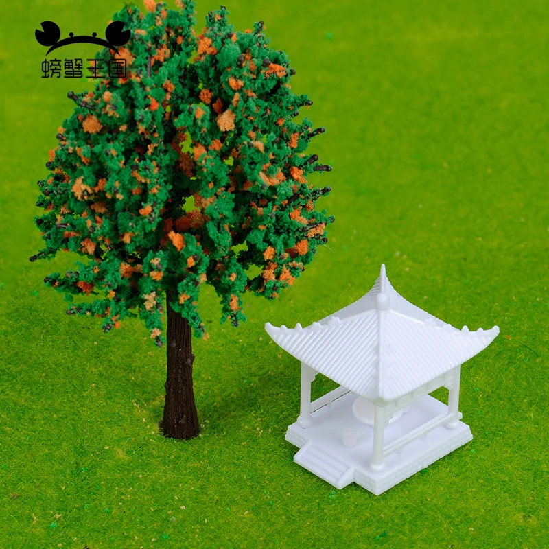 2 комплекта модель павильона Gloriette 1: 75 100 150 поезда Хо н масштаб железнодорожного