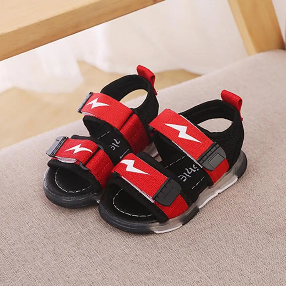 Summer Fashion Children Sandals Shoe Baby Lightning Led Light Luminous Run Sport Sandals Sneakers Shoes Casual Sandal Size 21-30 Summer Fashion Children Sandals Shoe Baby Lightning Led Light Luminous Run Sport Sandals Sneakers Shoes Casual Sandal Size 21-30