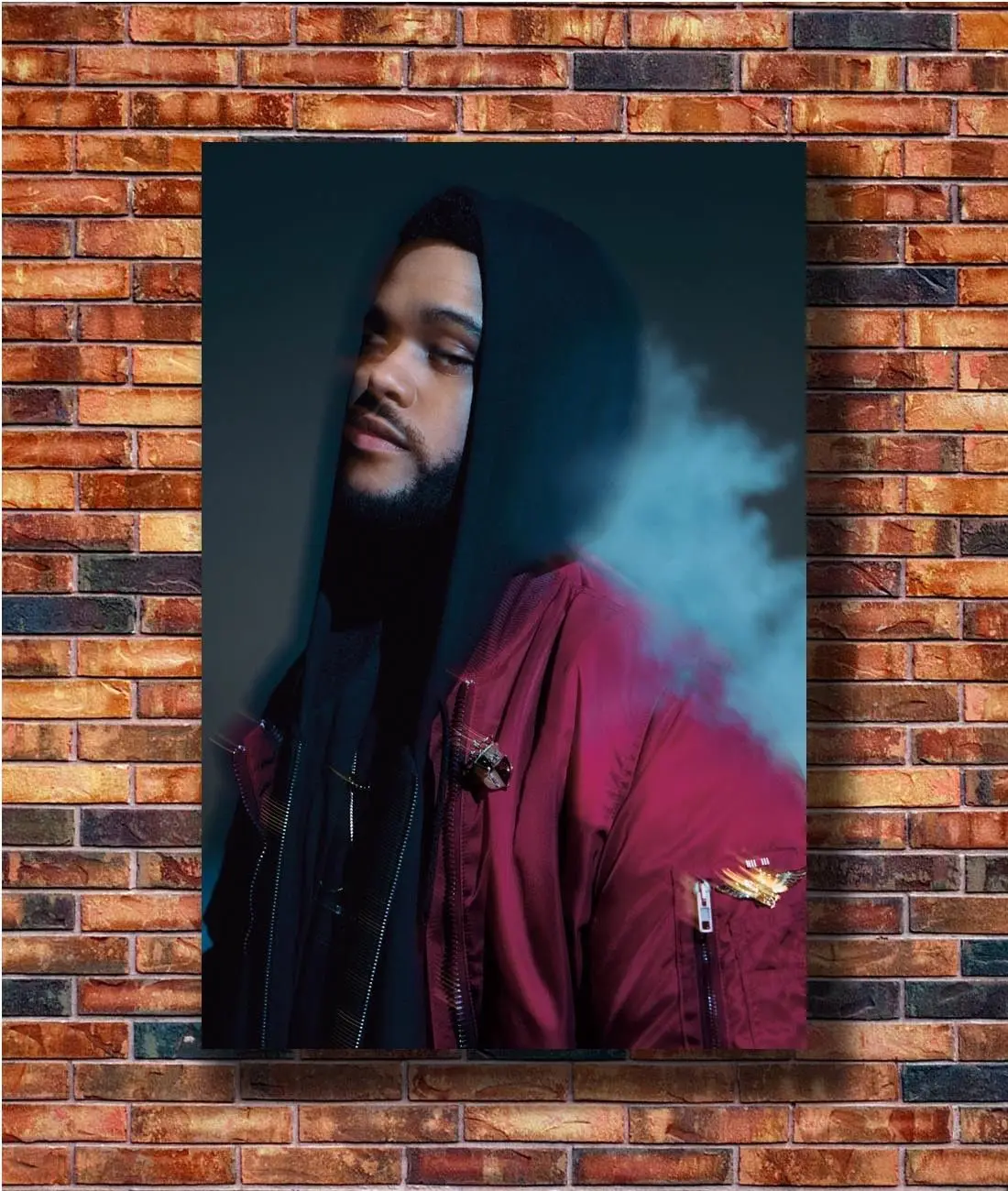 Q0778 Posters and Prints 20x30 24x36 The Weeknd Trilogy Rap Music Star Custom Art Poster Canvas Painting Home Decor | Дом и сад