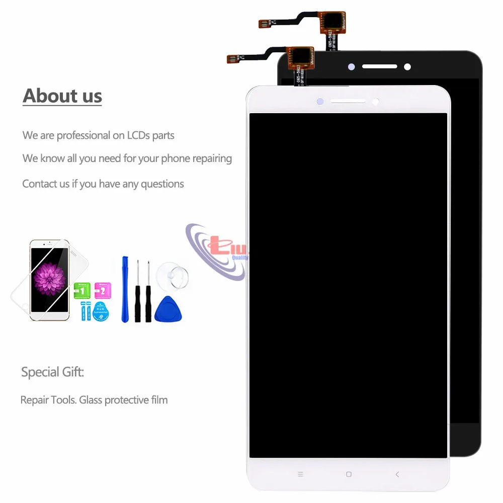 100% протестированный для XIAOMI Mi Max LCD Оригинальный дисплей сенсорный экран