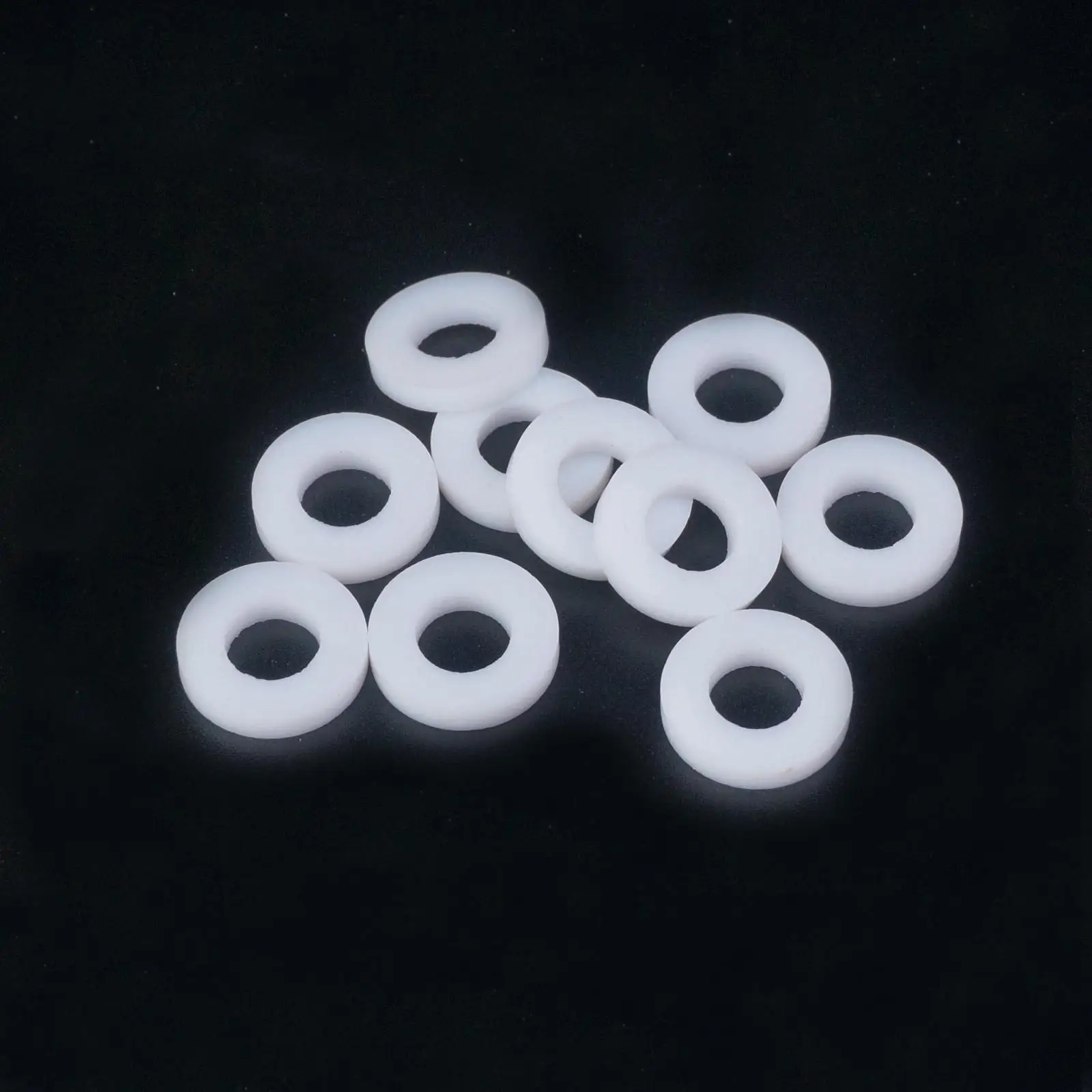

50 PCS 16x8x3mm PTFE Flat Washer Gasket Spacer Sealing For M18x1.5mm Metric Pressure Gage