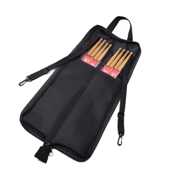 

5A Drum Stick Gig Bag Waterproof Oxford Cloth Drumsticks Case Holder with Handy Strap Percussion Instruments Parts Accessories