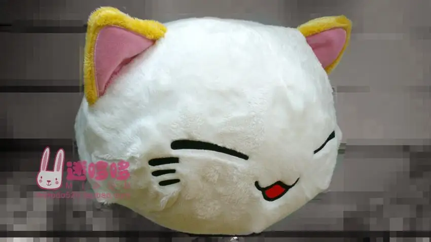 Мультяшный японский спящий Кот, кукла, плюшевая игрушка 30 см, креативный подарок на день рождения, украшение дома, животные, игрушки для кошек, плюшевый подарок на день рождения