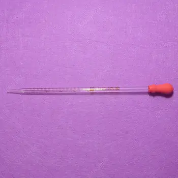 

0.5ML,Glass Graduated Dropper,L=200MM OD=6.5MM,Precision 0.01ML,Scale Dropper
