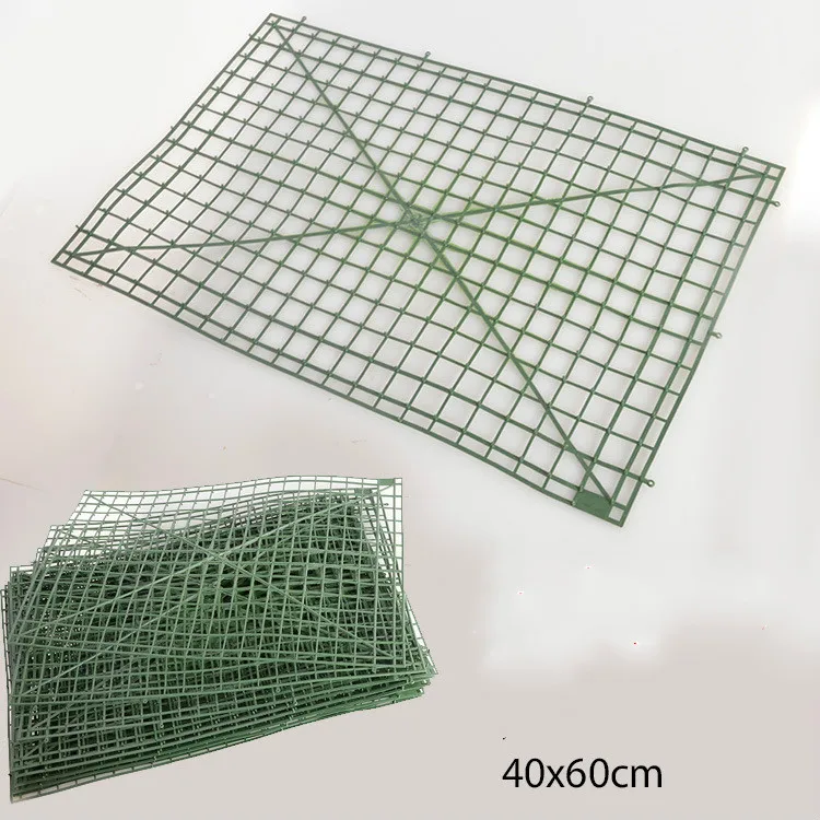

Large Size 60x40cm Plastic Flower Row DIY Wedding Home Party Decoration Flowers Bent Sub-rack 10pcs/lot