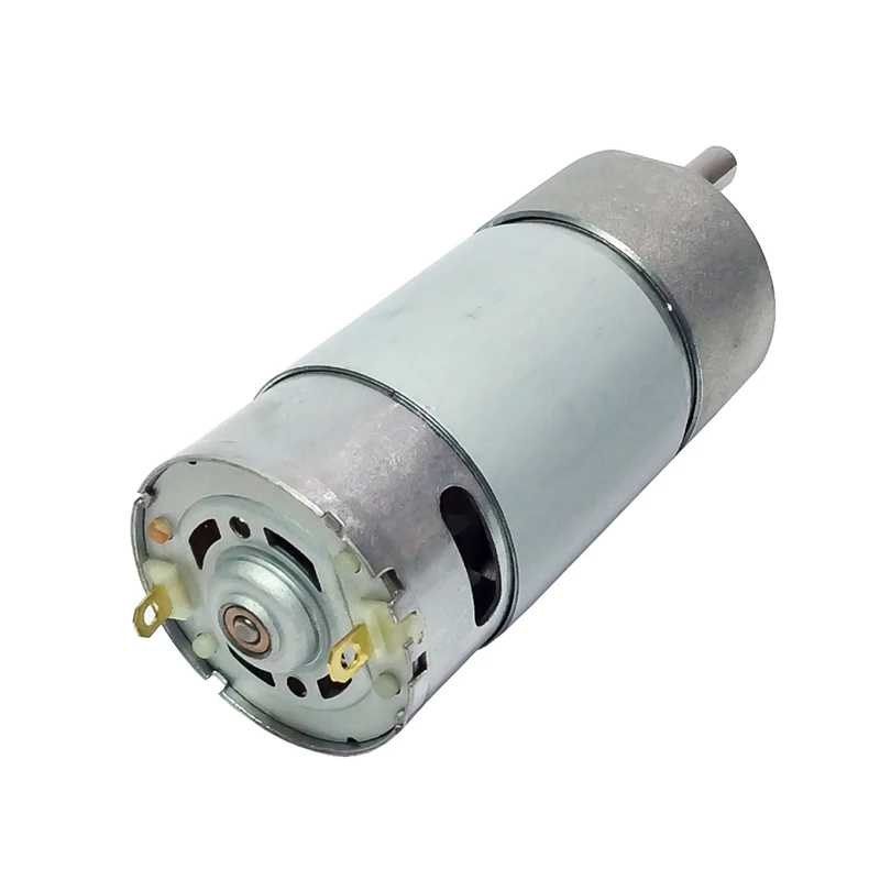 37GB555 DC мотор редуктор 12 в 100/280/460/850 об/мин дрель и шариковый подшипник отвертка