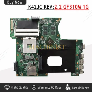 

GT310M 1GB K42JC Motherboard REV2.0 8 pieces For ASUS A42J K42J K42JC Laptop motherboard K42JC Motherboard 100% tested intact