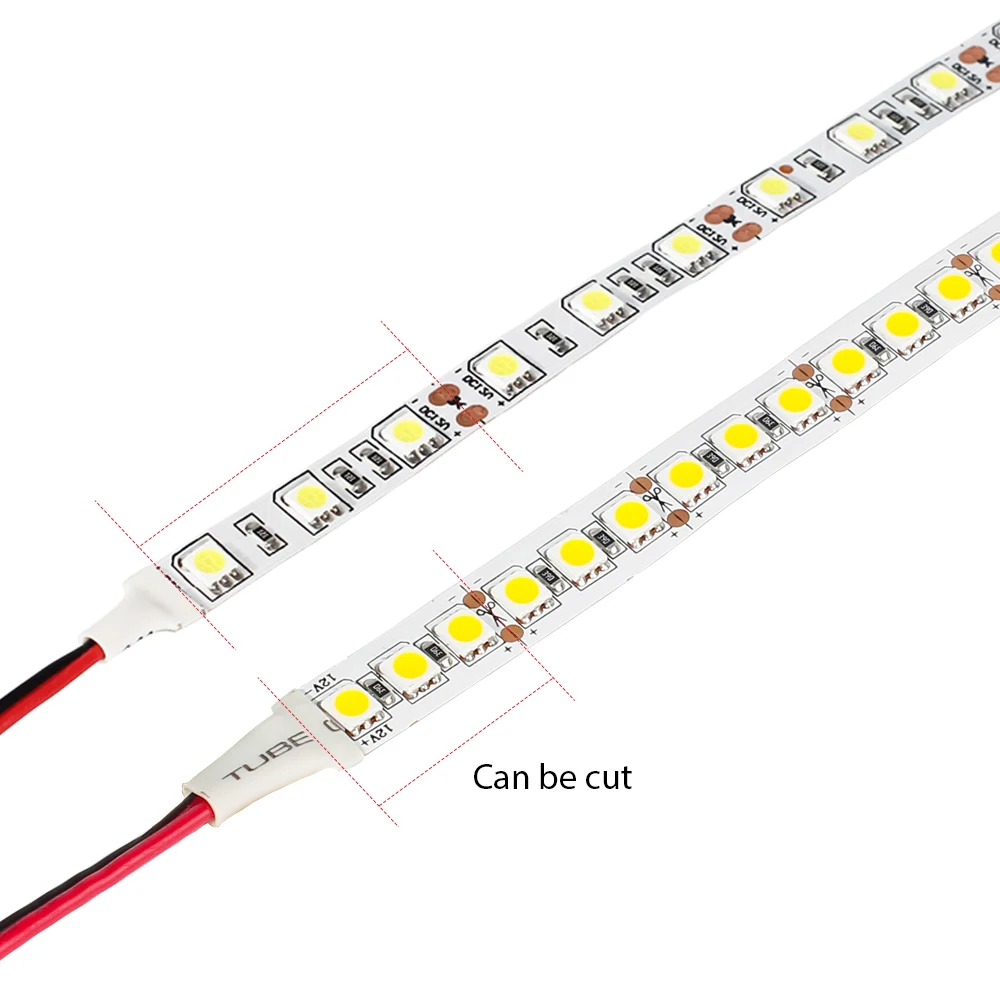 Светодиодная гибкая лента 5 м 5050 12 в пост. Тока RGB 60 светодиодов/м 120