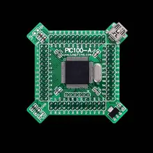 PIC микроконтроллер обучающий макетная плата core board PIC100-A с dsPIC33FJ256MC710A