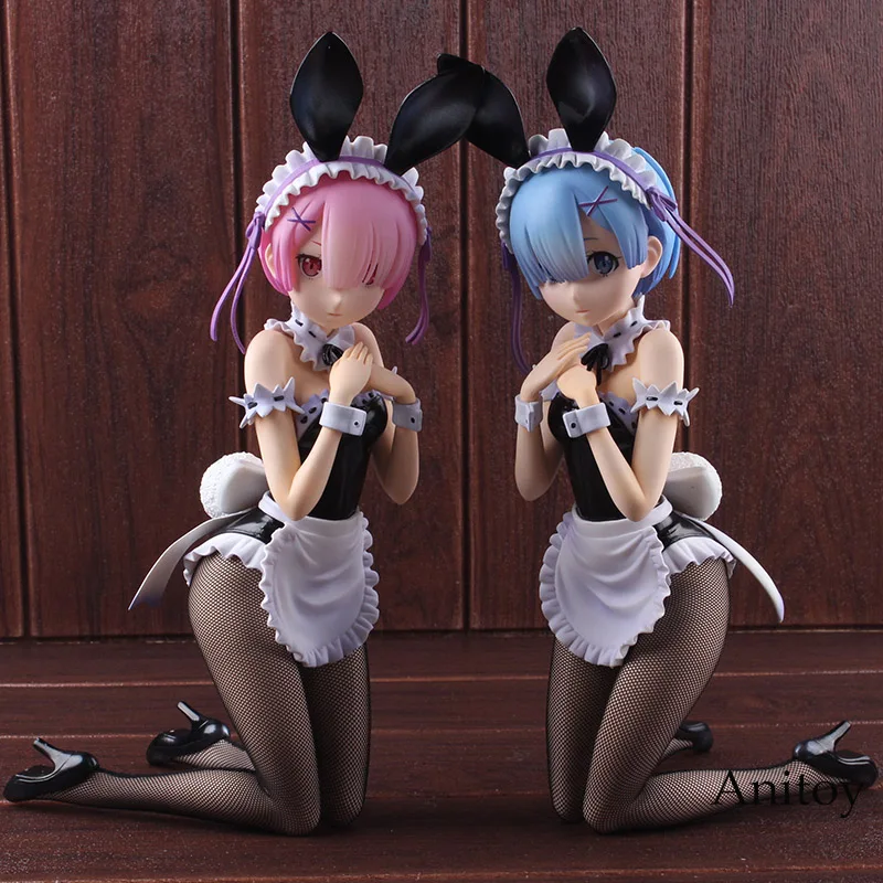 ReZero Kara Hajimeru Isekai Seikatsu Rem / Ram Bunny Ver. Bunny Girl