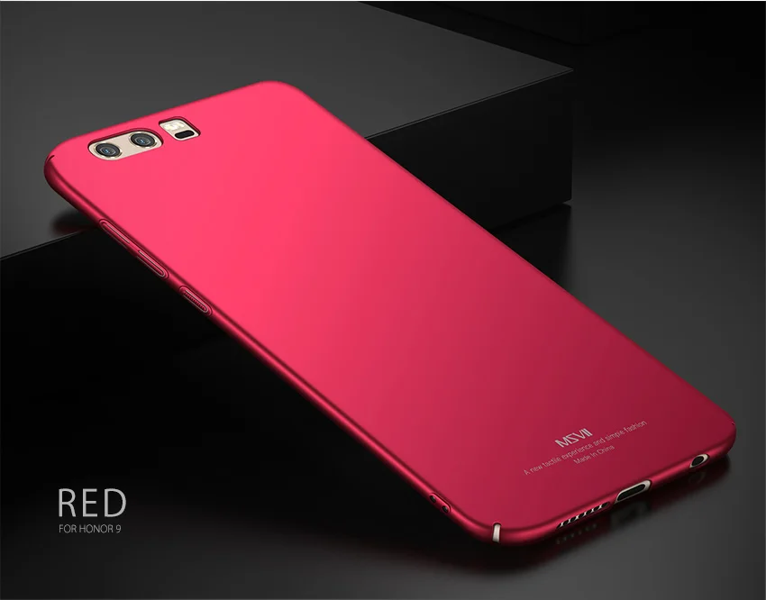 Honor 9X Case Msvii Silm Matte Coque For Huawei Honor 9 Lite Case Honor9 Lite PC Cover For Huawei Honor 9X Pro Global Phone Case