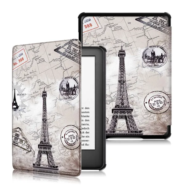 Бренд gligle smart sleep/wake чехол для Amazon Kindle чехол для Amazon Kindle 658 dhl - Цвет: print 7