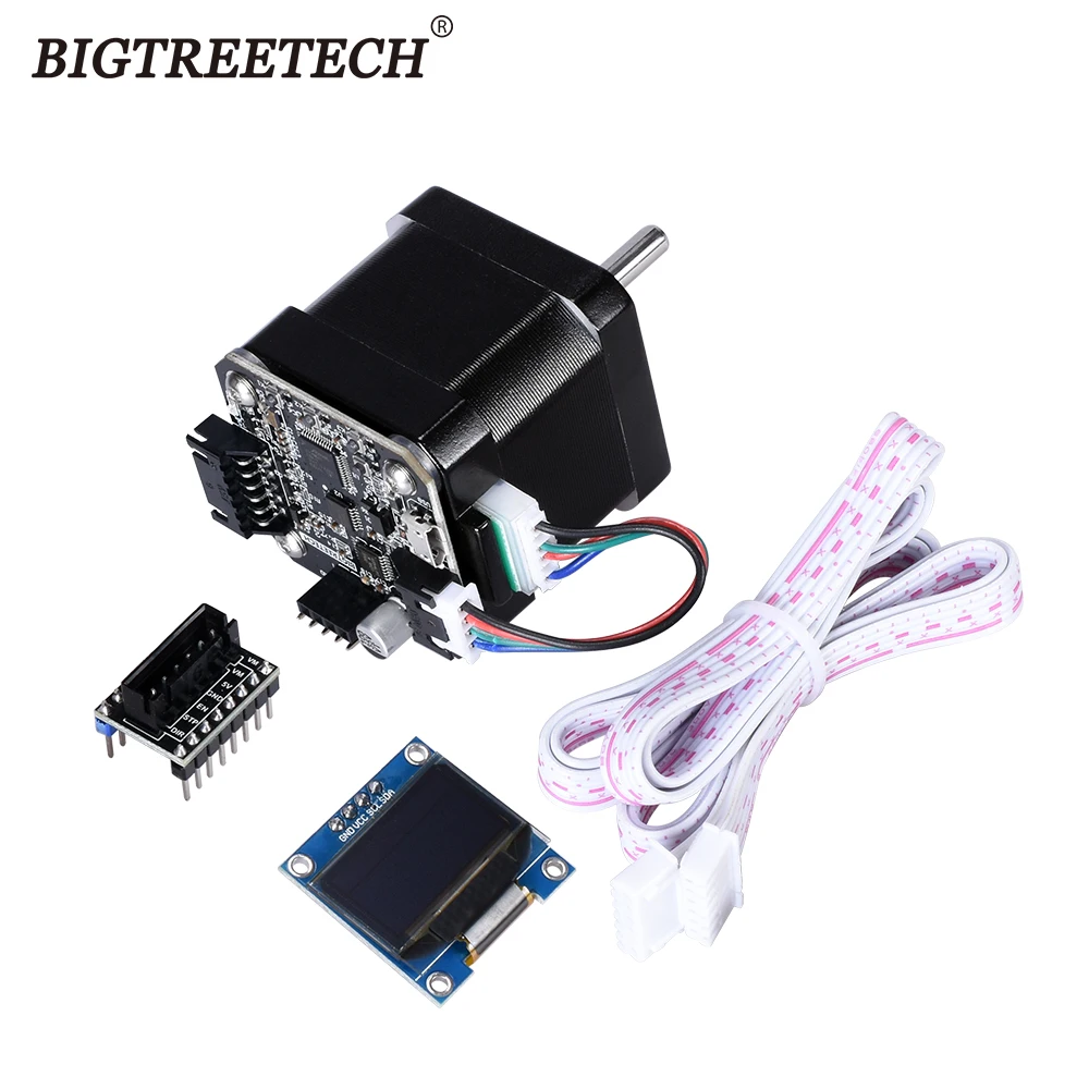 BIGTREETECH S42A 42 шаговый двигатель с замкнутым контуром привод OLED Pinboard плата 3D части