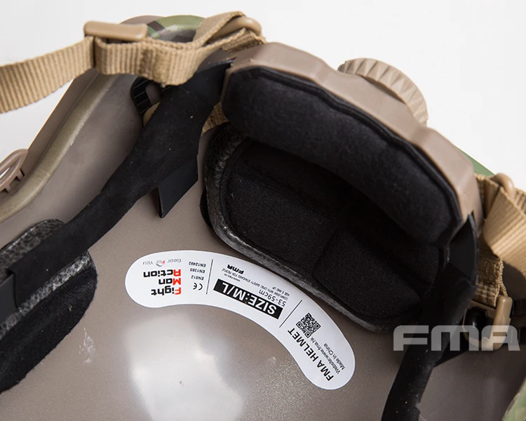 FMA Тактический морской шлем страйкбол Пейнтбол Толстая и тяжелая версия M/L TB1294