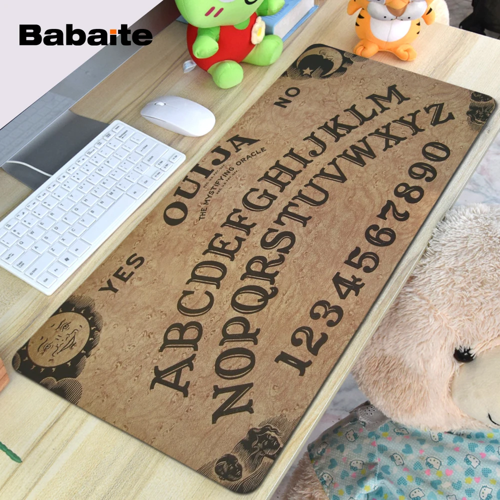 

Babaite Ouija Board Mouse Pad Mat Large MousePad Non-Skid Rubber Pad Mouse Mat Desk Pad Keyboard Pad for CS Go