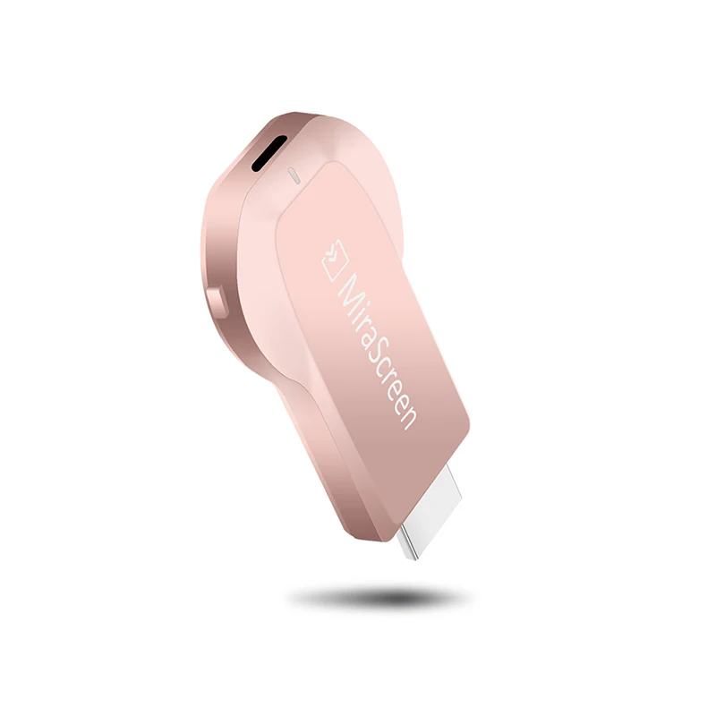 New Mirascreen pink Mini PC Android Chrome Cast HDMI WiFi Dongle Chromecast 2 mirroring TV stick Google Chromecast 2 Adapter