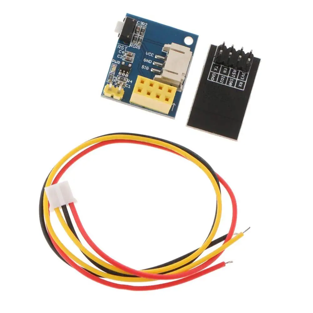 ESP8266 ESP 01 01S WS2812 RGB светодиодный модуль контроллера для Arduino IDE/SATA светильник кольцо
