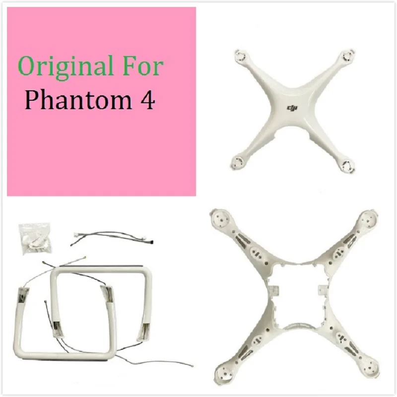100% Оригинальный Корпус Шасси Phantom 4 корпус верхней части для DJI Phontom запчасти