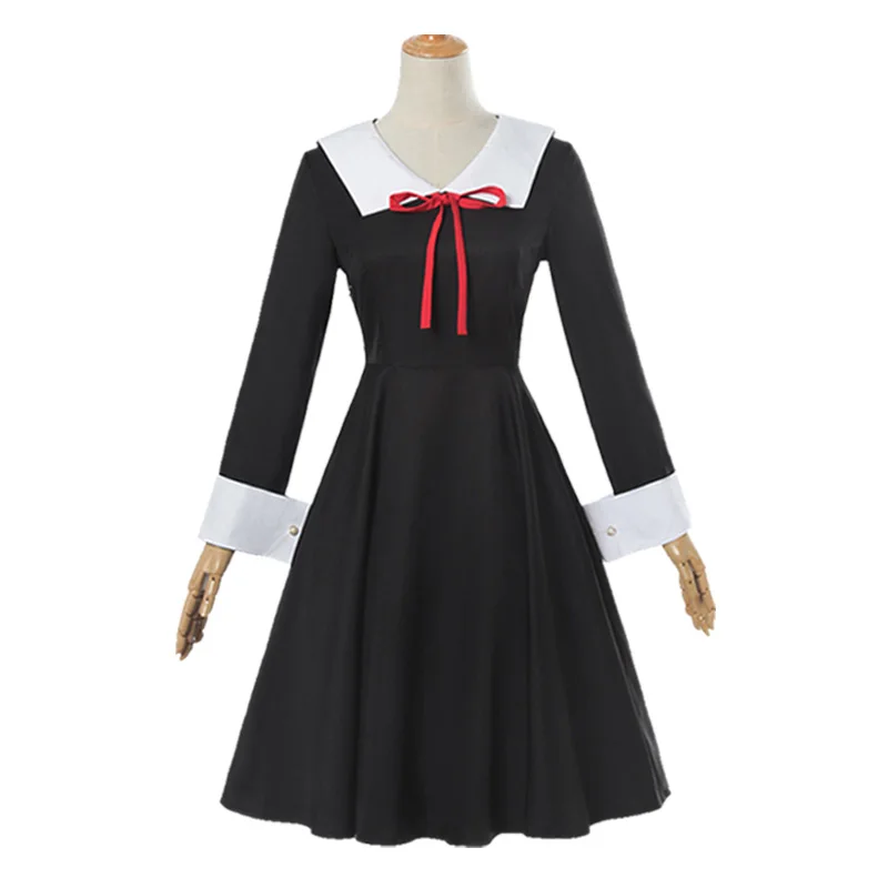 Аниме Kaguya-sama Love Is War Fujiwara Chika Косплей Cotumes женское платье для девочек униформа