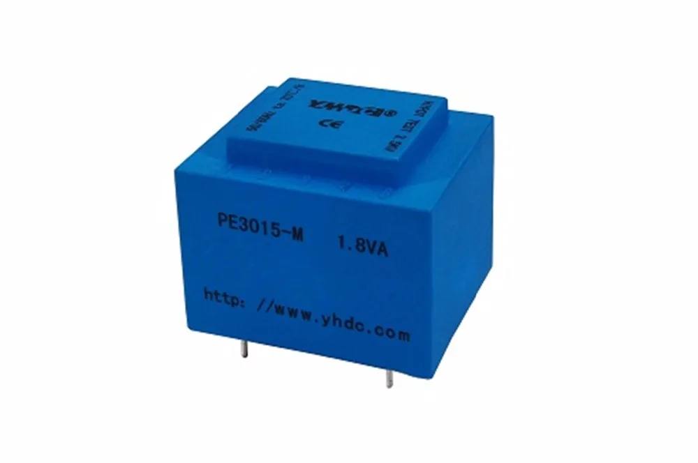

PE3015-M 1.8VA 230V/7.5V Expory resign encapsulated safety isolating transformer PCB Welding transformer power transformer