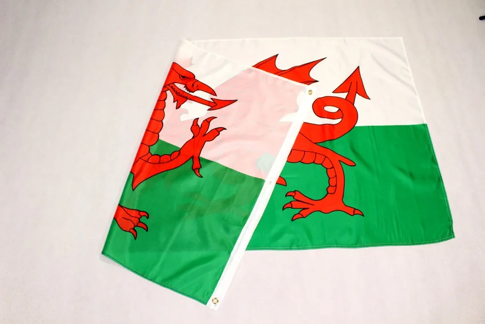 Jonin висящий 90*150 см красный дракон wales Cymru флаг для украшения