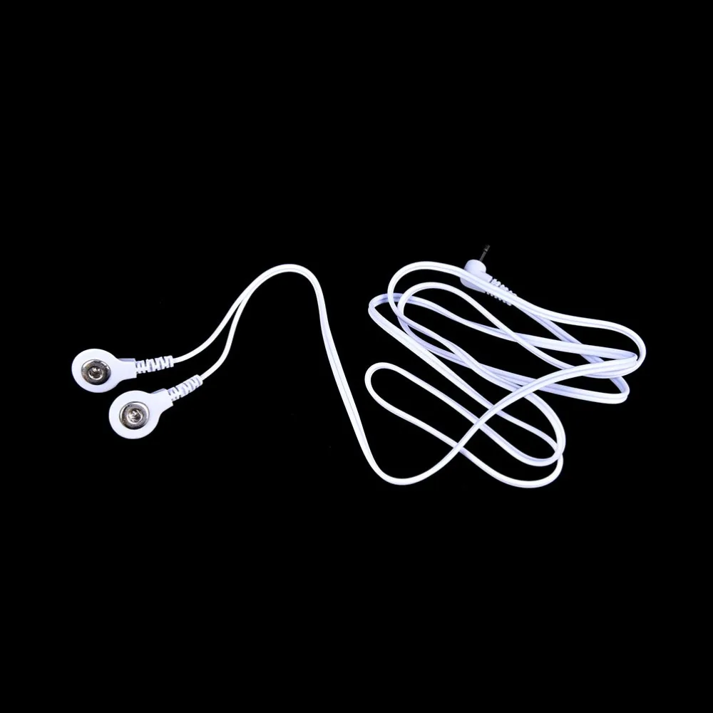 

2017 New 2 Button 2 In 1 Lead Wires Connecting Cables for Therapy Machine 2.5mm