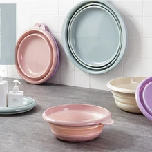 Портативный складной умывальник пластиковый высокой емкости для путешествий отдыха на природе кемпинга умывальник бытовой чистящий инструмент утолщенные умывальники