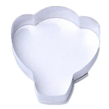 Новые 1 шт./лот парашют печенья Кухня Интимные аксессуары Шоколадное Печенье Торт Помадка Отделка Инструменты Нержавеющая сталь резак